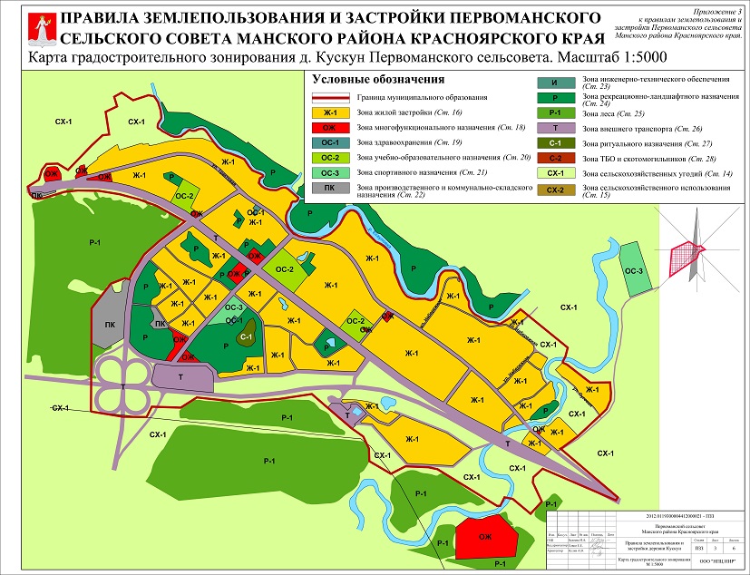 Генеральный план и правила землепользования и застройки